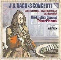 Trevor Pinnock J S Bach: 3 Concerti Concertos For Solo Instruments артикул 3004b.