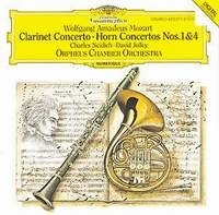Charles Neidich / David Jolley / Orpheus Chamber Orchestra Mozart: Clarinet Concerto Horn Concertos No 1 & No 4 артикул 3030b.