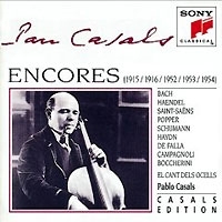 Pablo Casals Encores артикул 3094b.